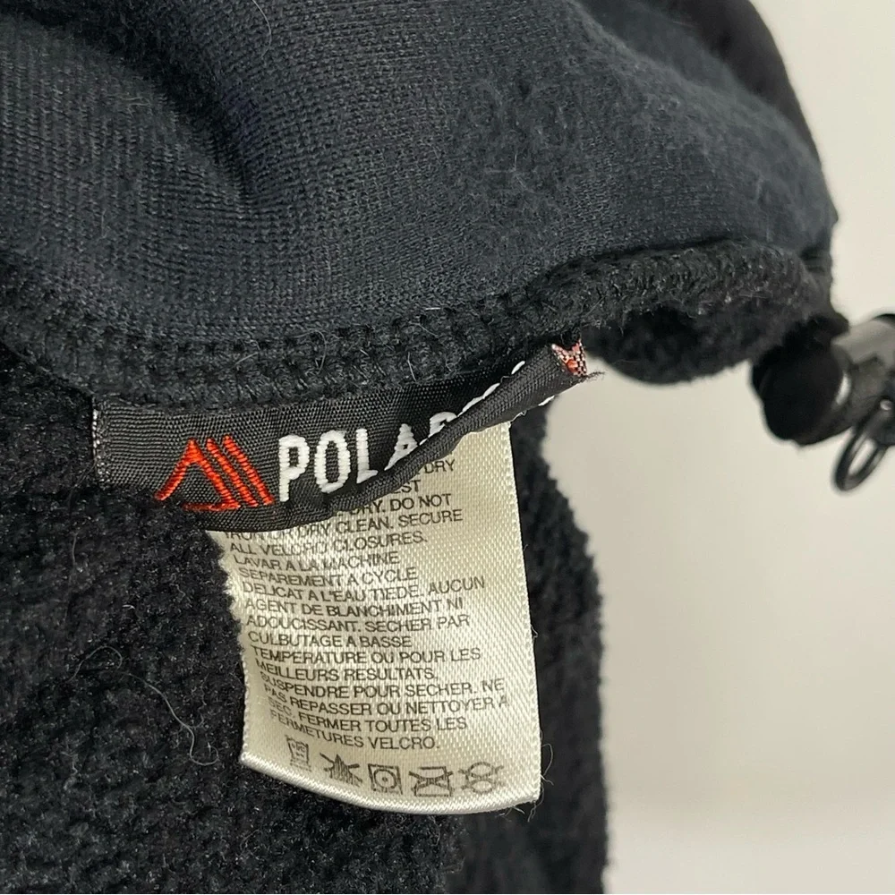 The North Face Men's Large Black Performance Jacket Polar Tec Winter Fleece